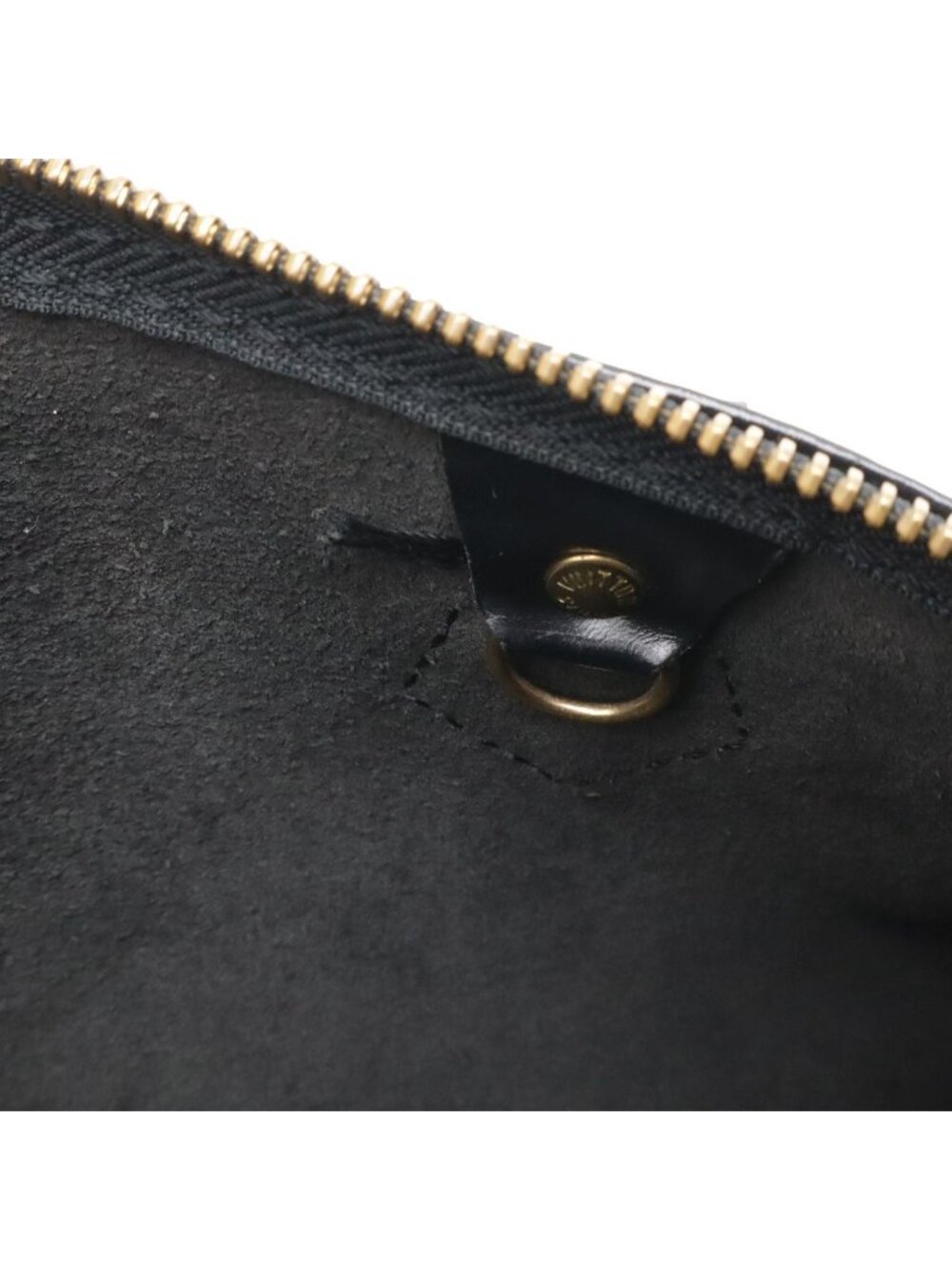 Louis Vuitton Epi Speedy 25 Mini Boston Bag Noir Black Gold - Picture 8 of 9
